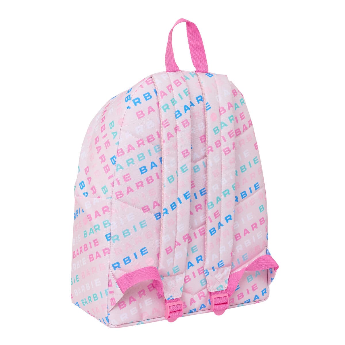 Schulrucksack Barbie Logomania Hellrosa 33 x 42 x 15 cm - Image 2