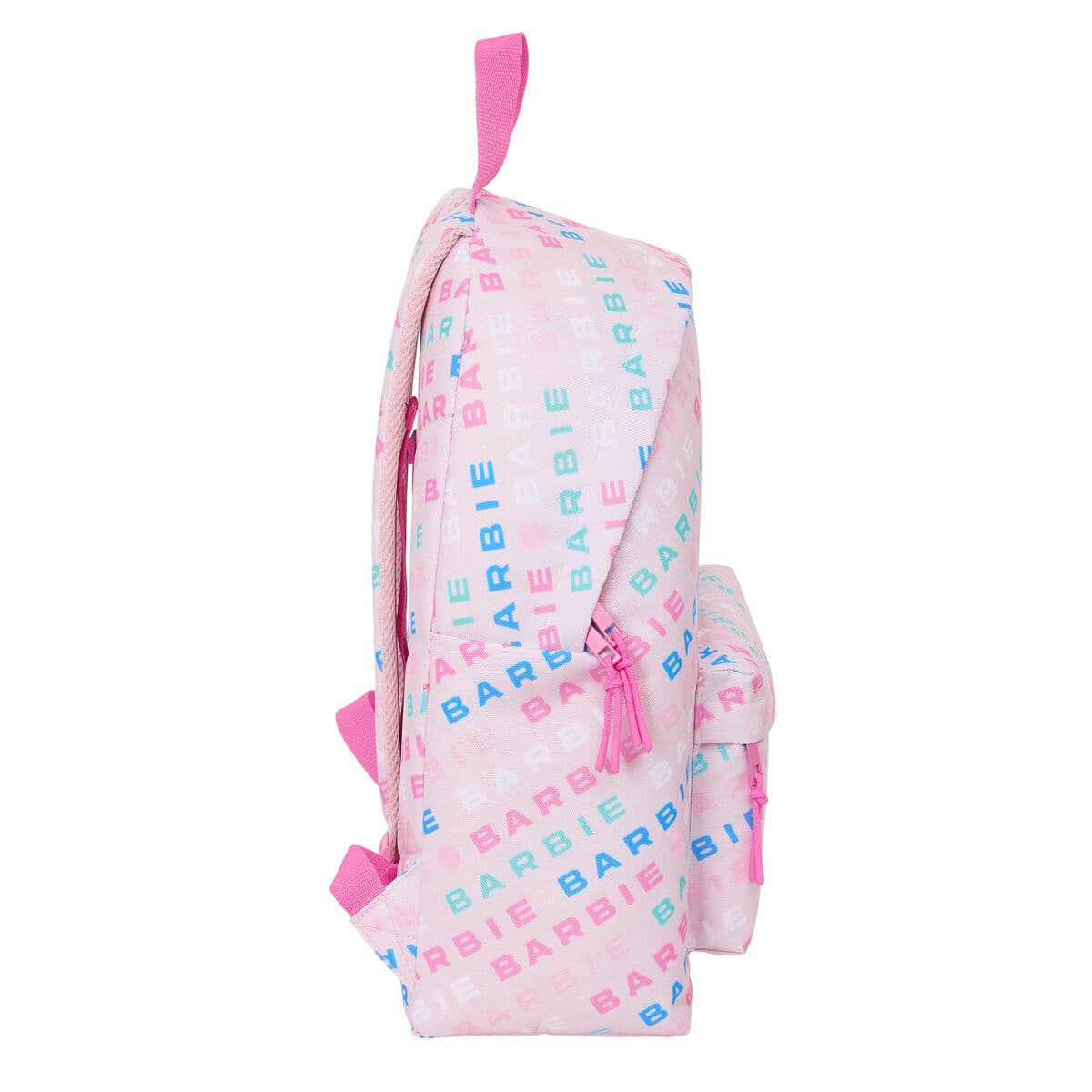 Schulrucksack Barbie Logomania Hellrosa 33 x 42 x 15 cm - Image 3