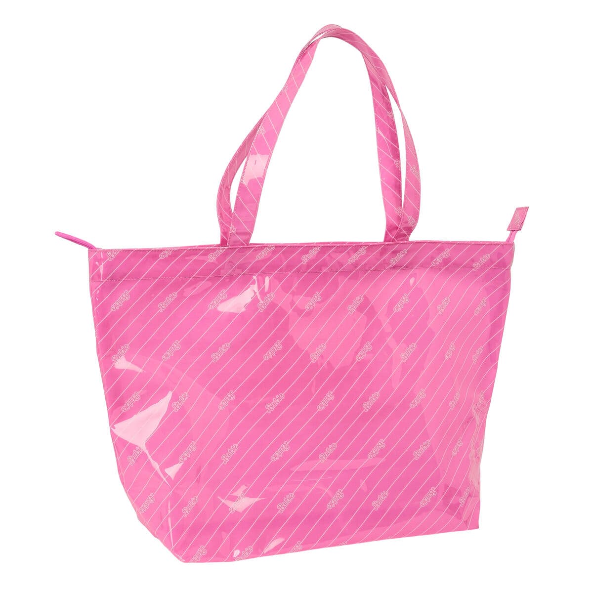 Håndtasker til damer Barbie Logomania Pink 54 x 35 x 17 cm - Image 2