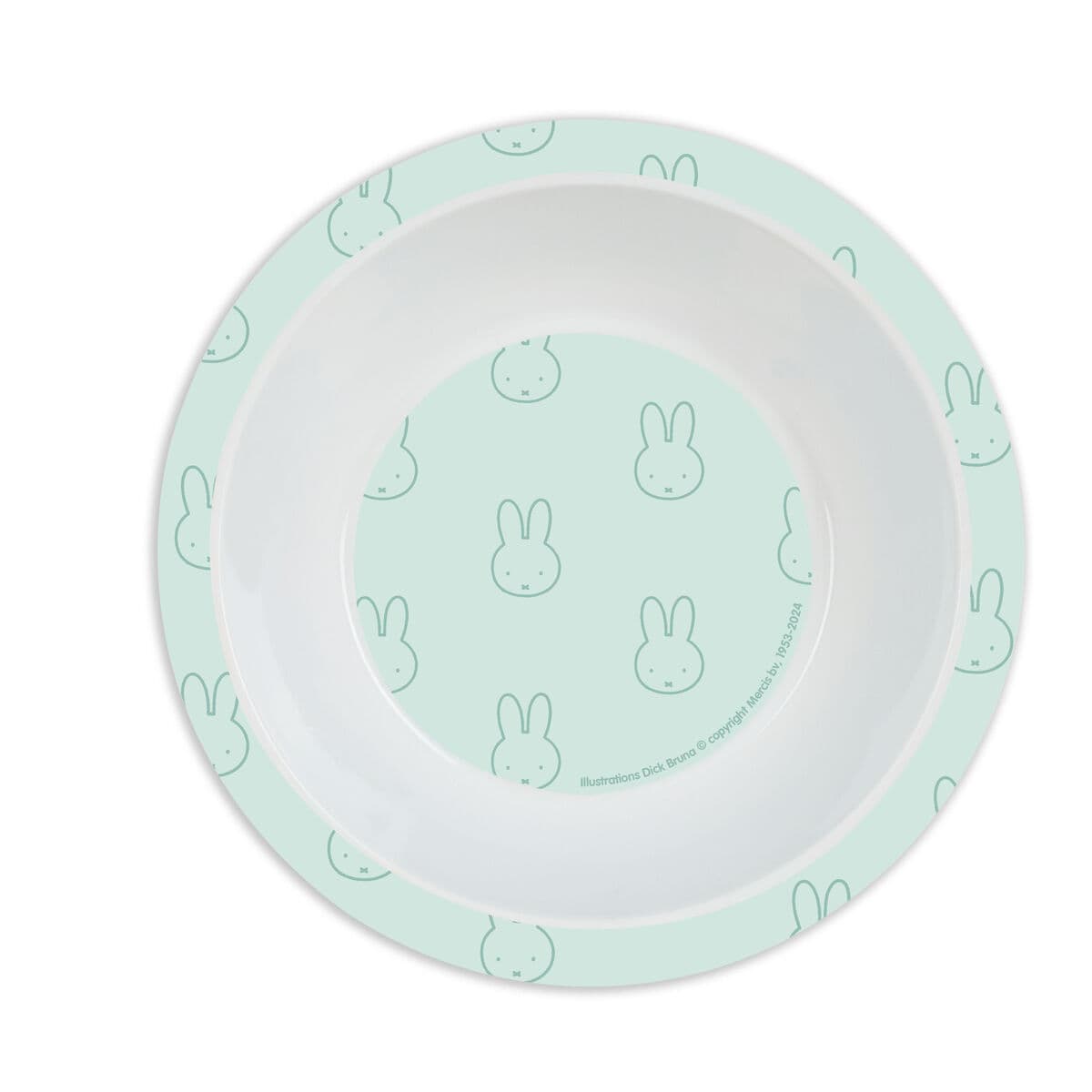 Set de vajilla infantil Miffy Menta (5 Piezas) - Image 6