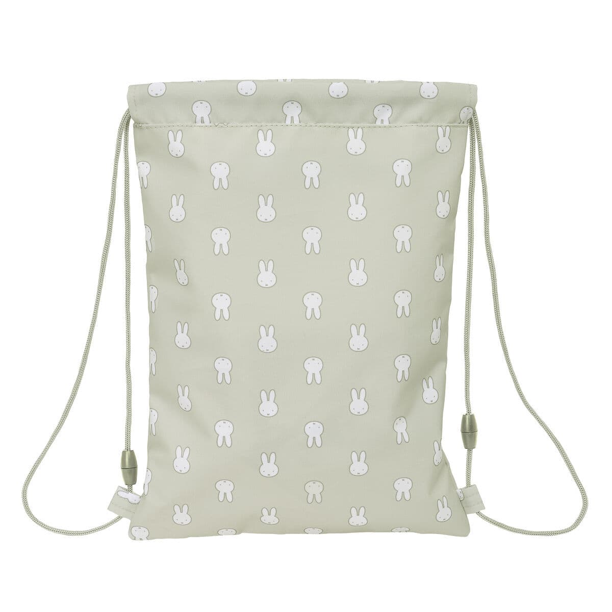 Rucksacktasche mit Bändern Miffy Niebla Grau 26 x 34 x 1 cm - Image 4