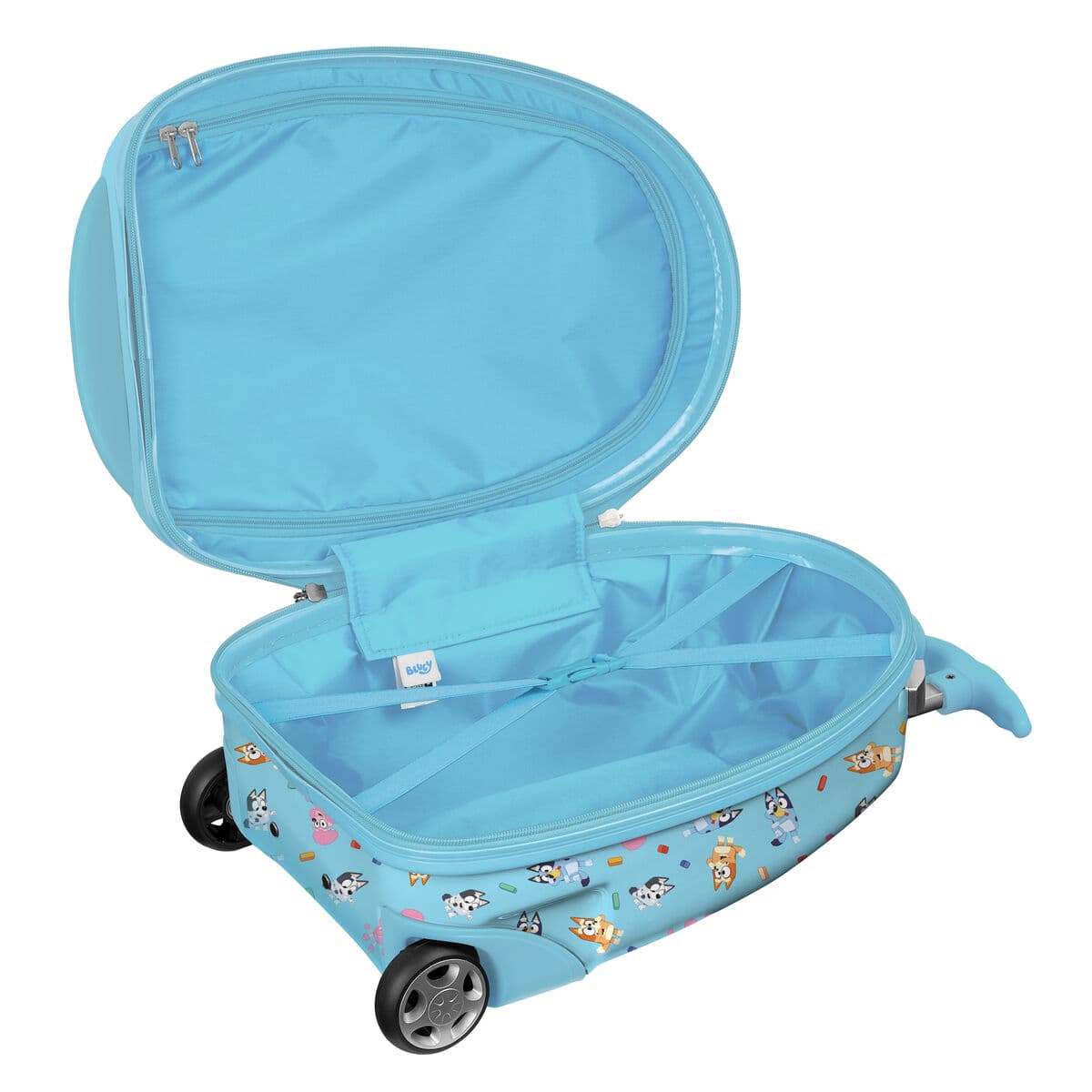 Trolley de Cabina Bluey Celeste 16'' 23 L 28 x 43 x 23 cm Infantil - Image 5