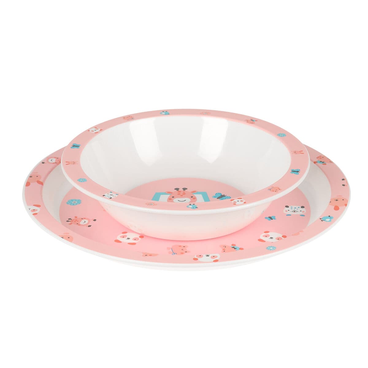 Set de vajilla infantil Safta Jirafa Poliéster 26 x 26 x 9 cm - Image 6