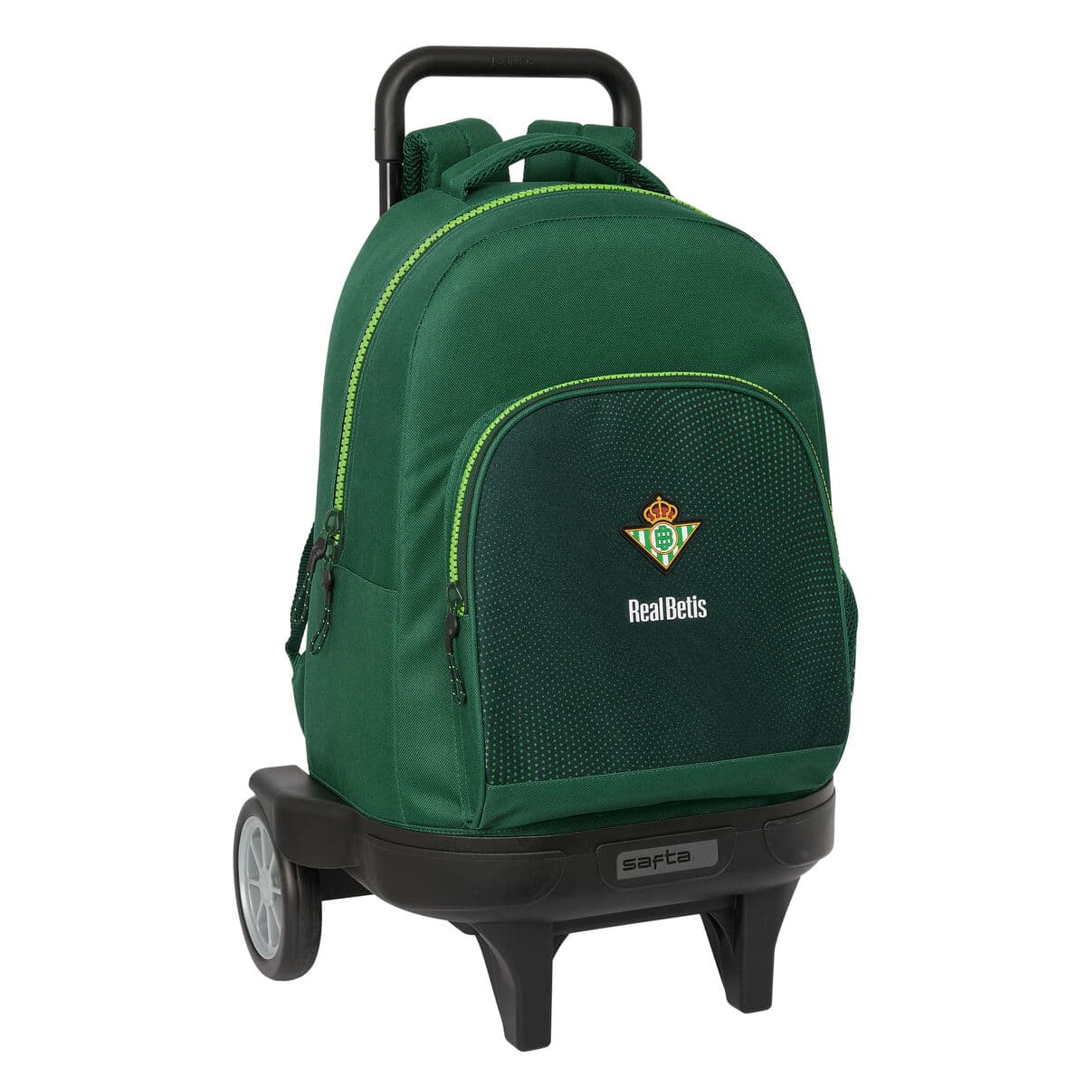 Schulrucksack mit Rädern Real Betis Balompié grün 33 x 45 x 22 cm