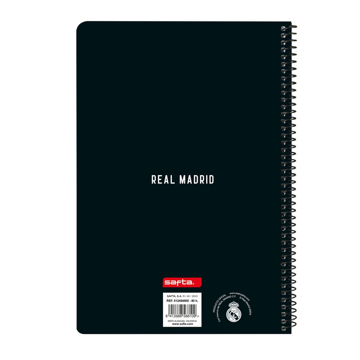 Agenda Real Madrid C.F. Bianco Grigio A4 80 Pagine - Image 2