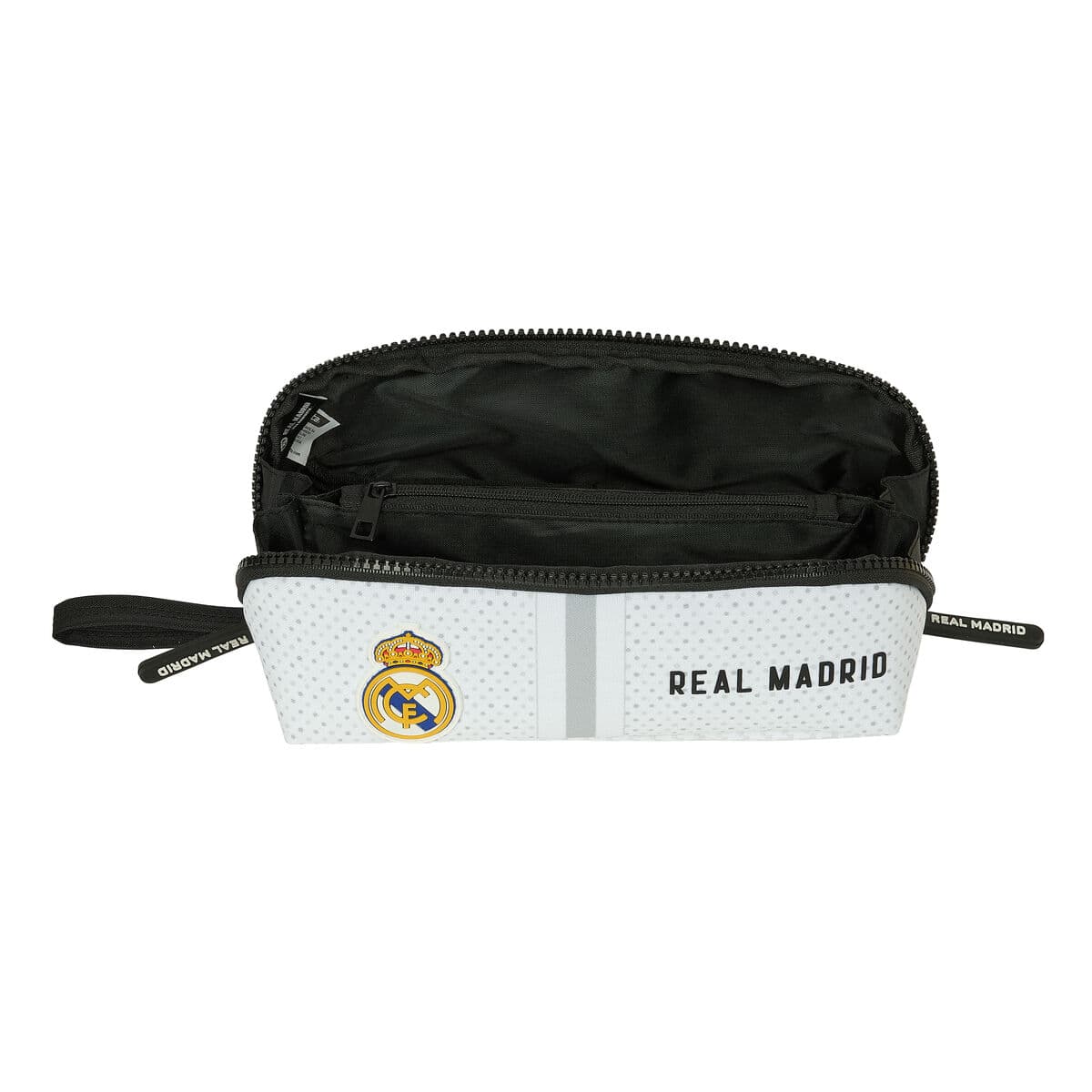 Portatodo Real Madrid C.F. Blanco Gris 20 x 8 x 8 cm - Image 3