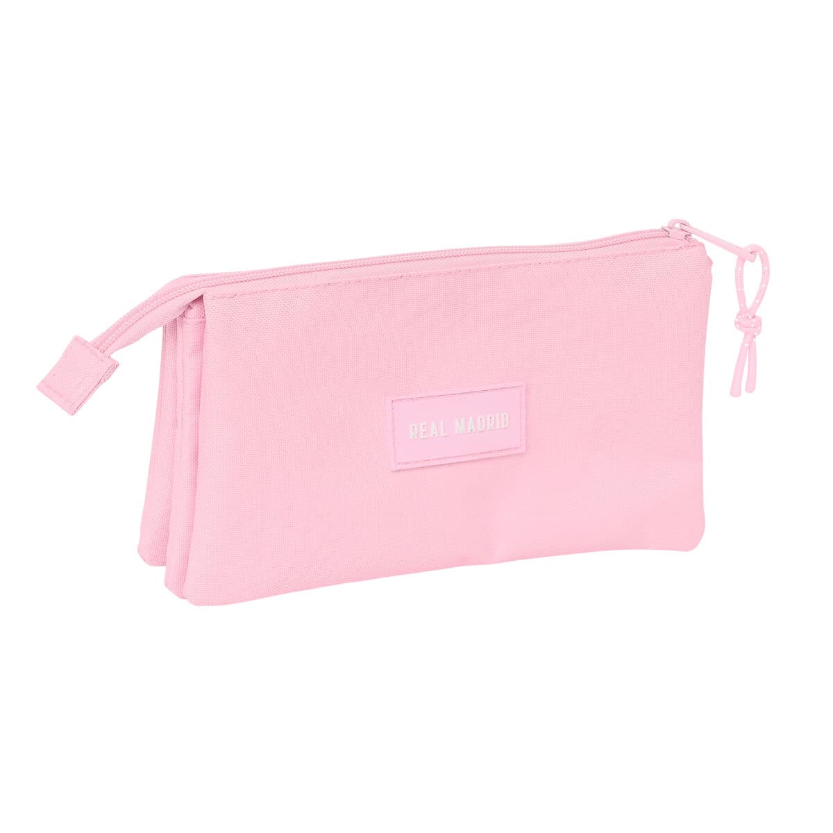 Trostruka pernica Real Madrid C.F. Roza 22 x 12 x 3 cm - Image 2