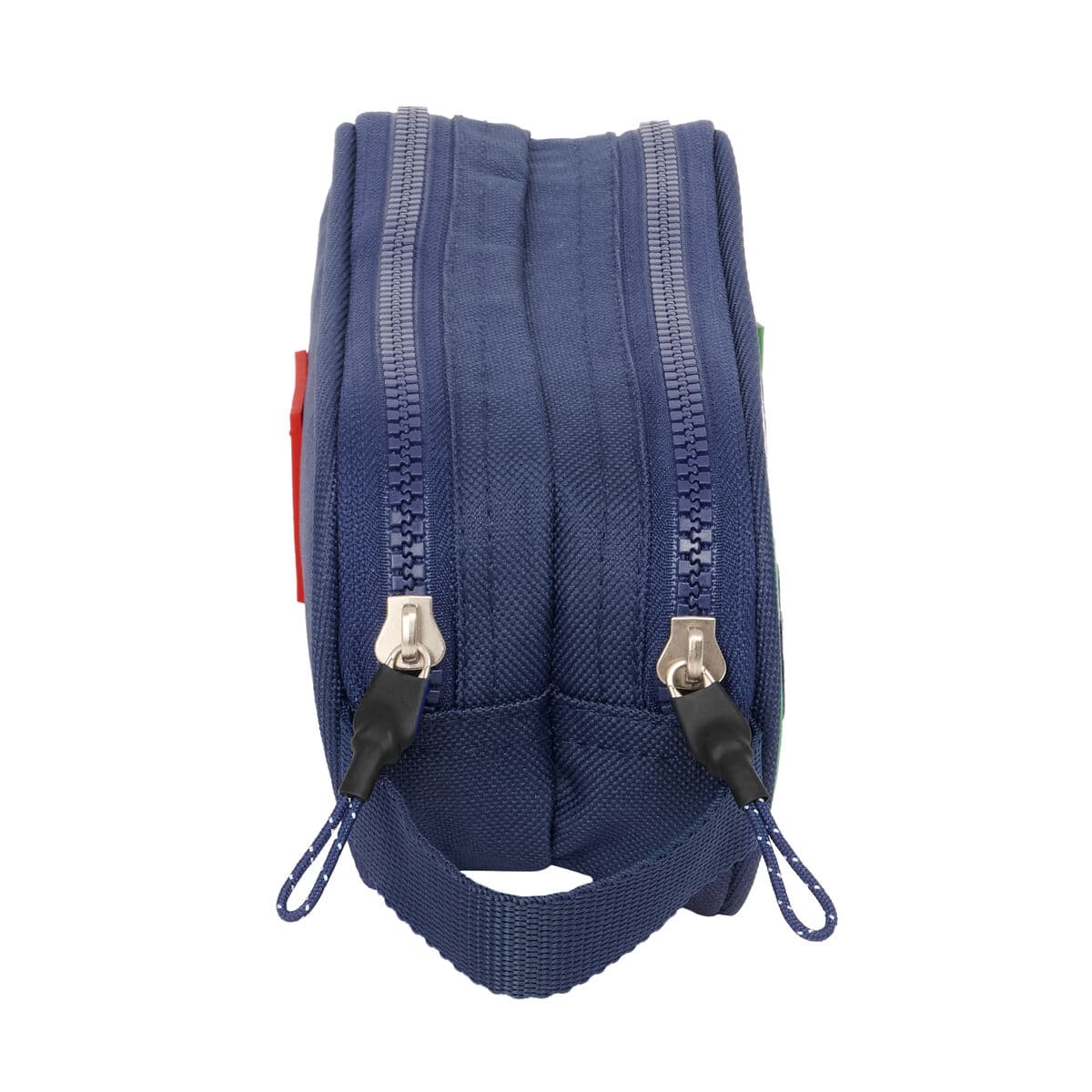 Dobbelbag Benetton Flag Marineblå 21 x 8 x 6 cm - Image 2