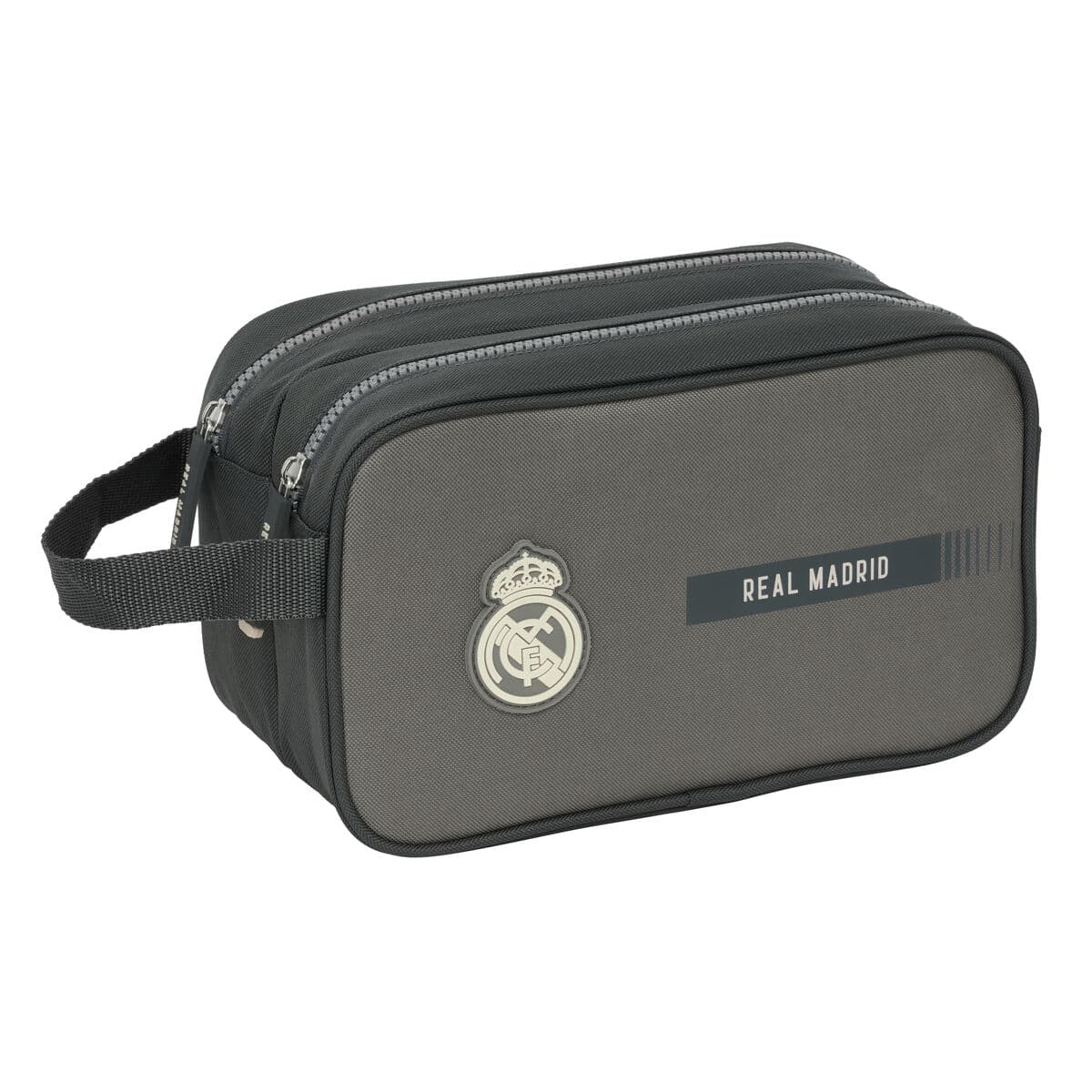 Reise-Toilettentasche Real Madrid C.F. Grau Sportlich 26 x 15 x 12.5 cm