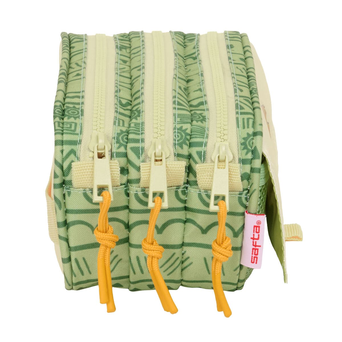 Kolmilokeroinen laukku Mufasa Vihreä Beige 21,5 x 10 x 8 cm - Image 4