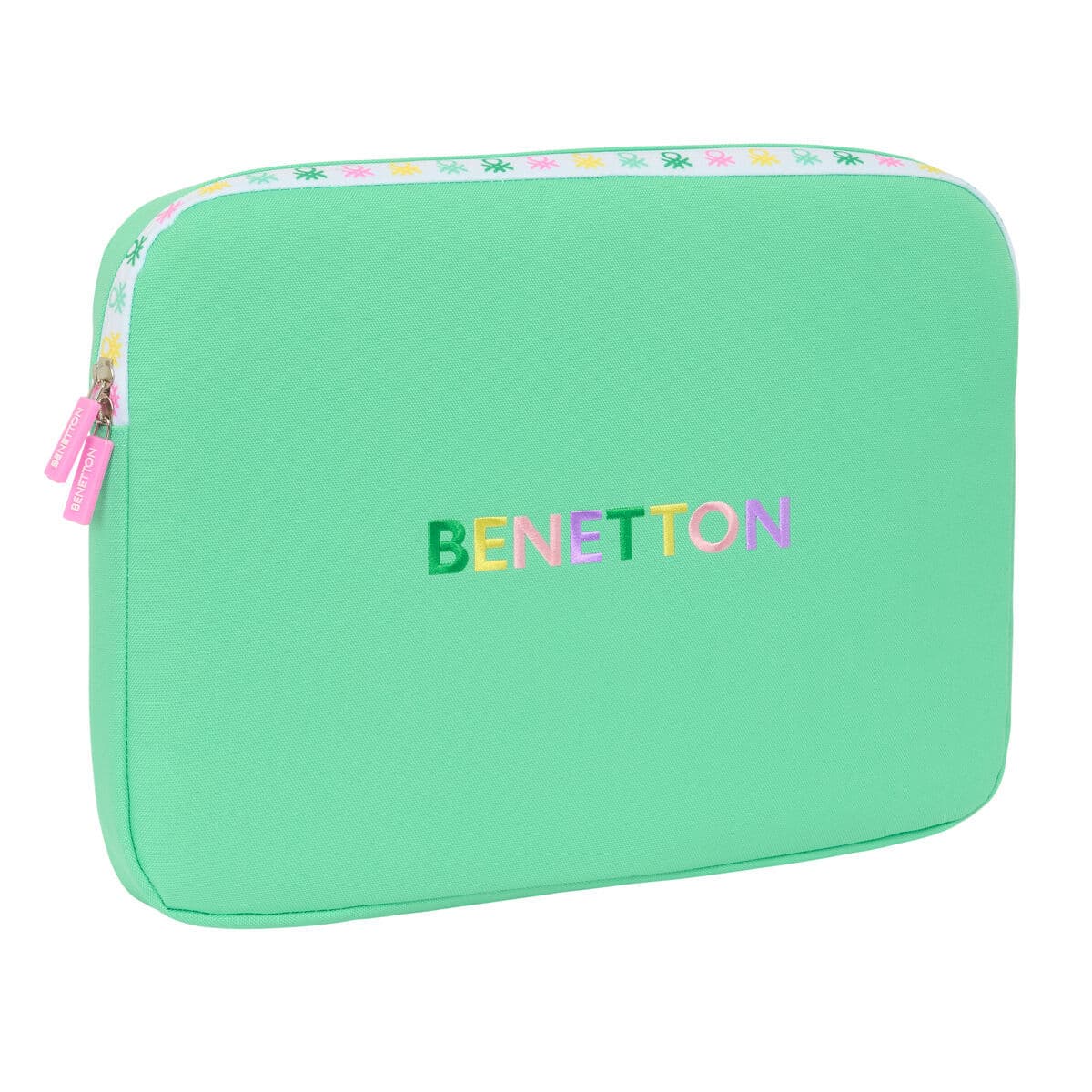 Laptopfodral Benetton Mint Grön 15,6'' 39,5 x 27,5 x 3,5 cm - Image 2