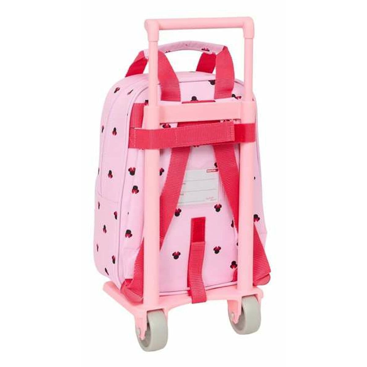 School Rucksack with Wheels Minnie Mouse 20 x 28 x 8 cm - Image 2