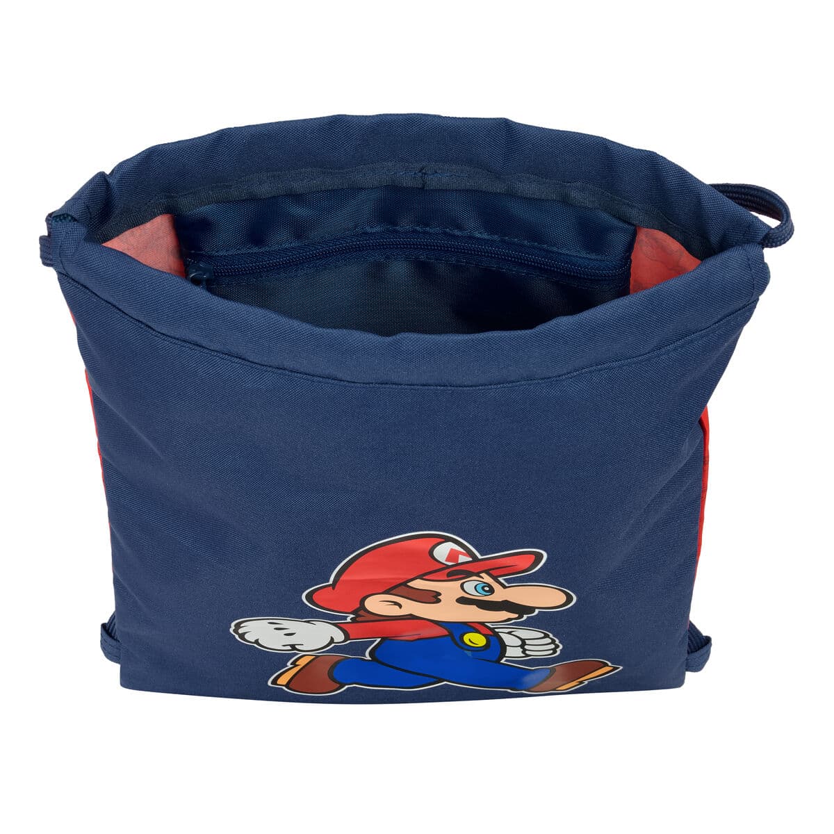 Rucksacktasche mit Bändern Super Mario Trick Rot Dunkelblau 26 x 34 x 1 cm - Image 4