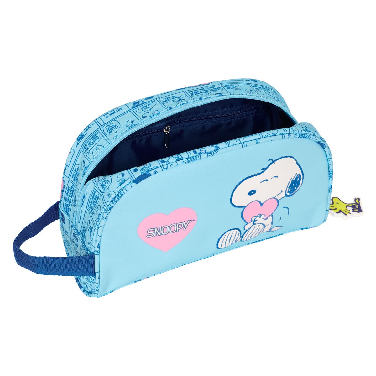 Reise-Toilettentasche Snoopy Love Hellblau 26 x 16 x 9 cm - Image 2
