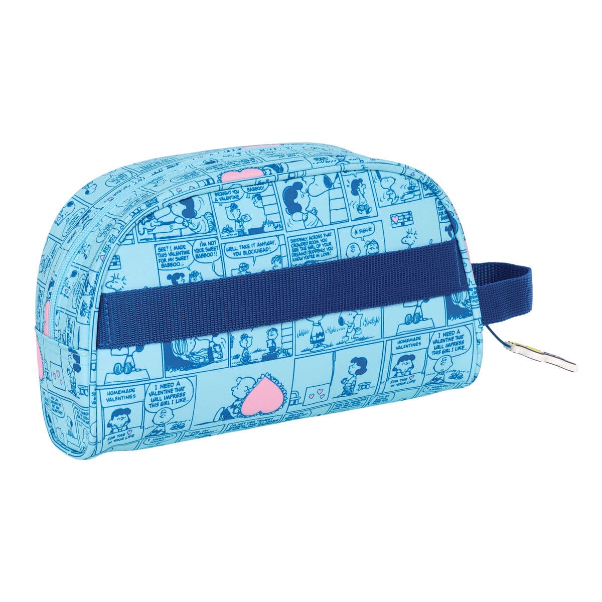 Reise-Toilettentasche Snoopy Love Hellblau 26 x 16 x 9 cm - Image 4