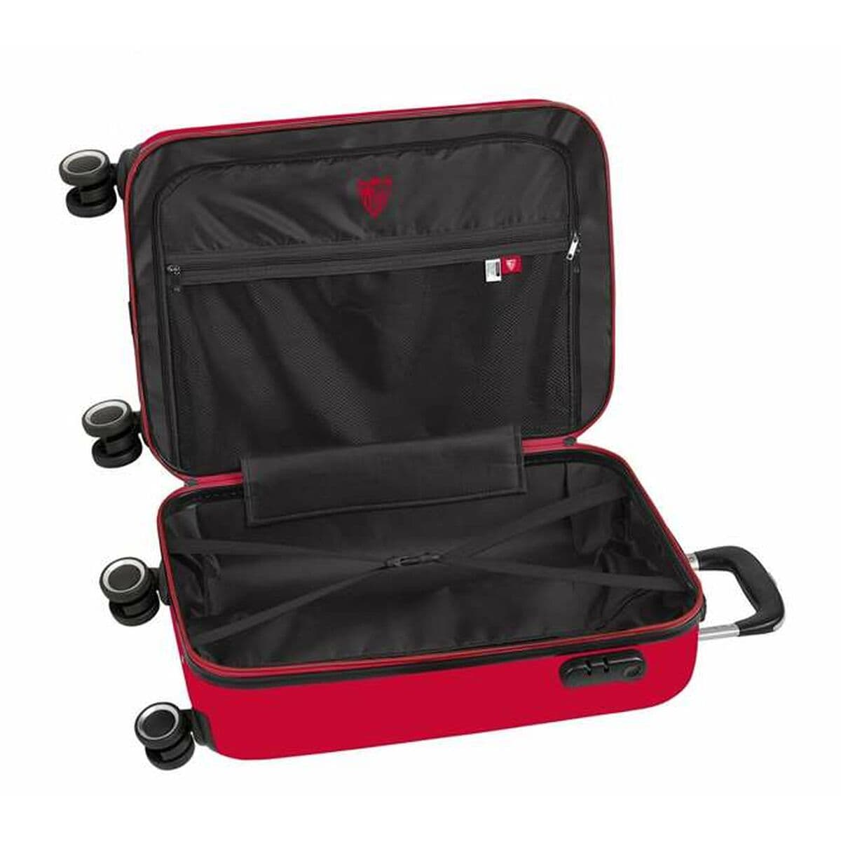 Lagaminas su ratukais Sevilla Fútbol Club 20" 34,5 x 55 x 20 cm - Image 4