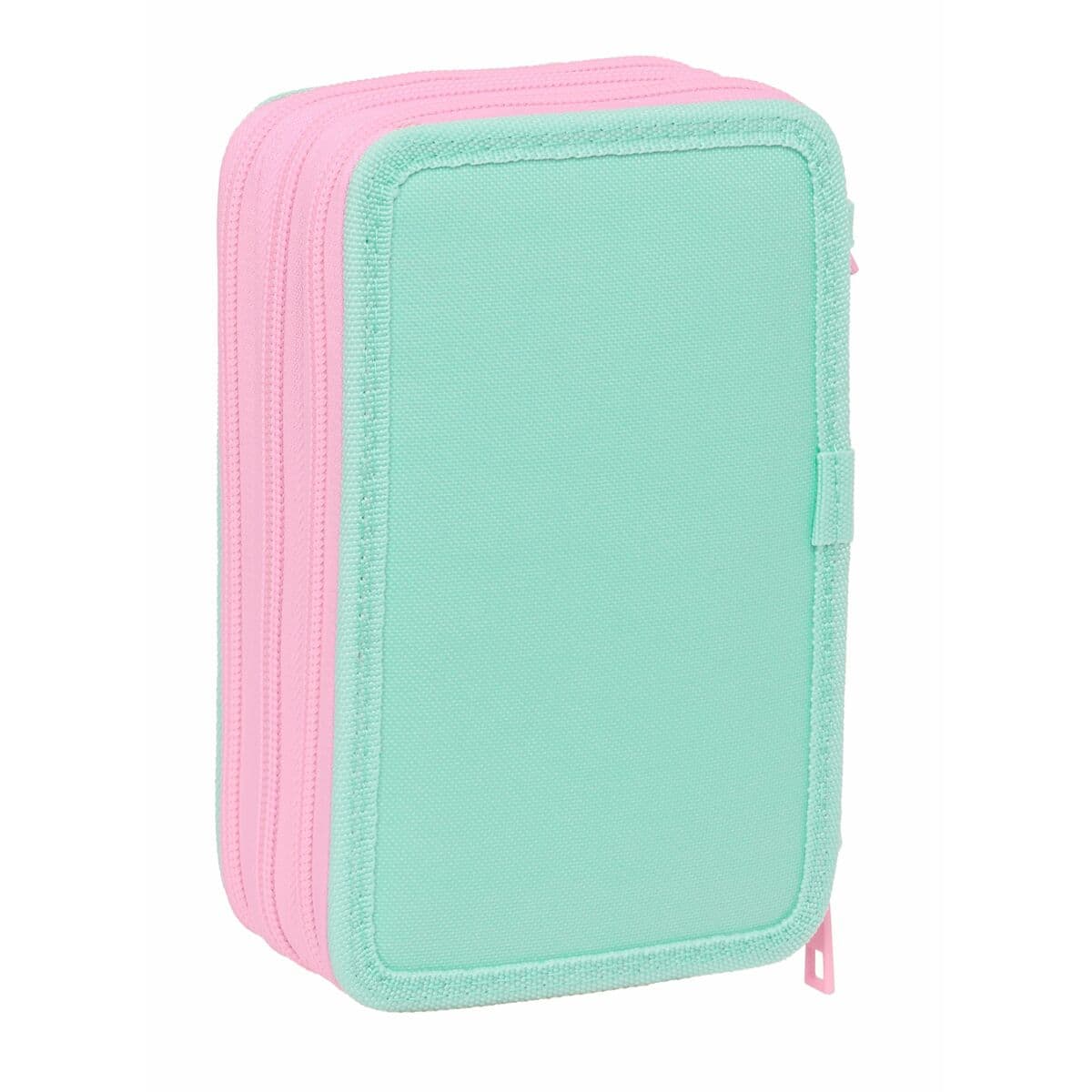 Trodijelna Pernica Stitch Zelena 12,5 x 19,5 x 5,5 cm 37 Dijelovi - Image 3