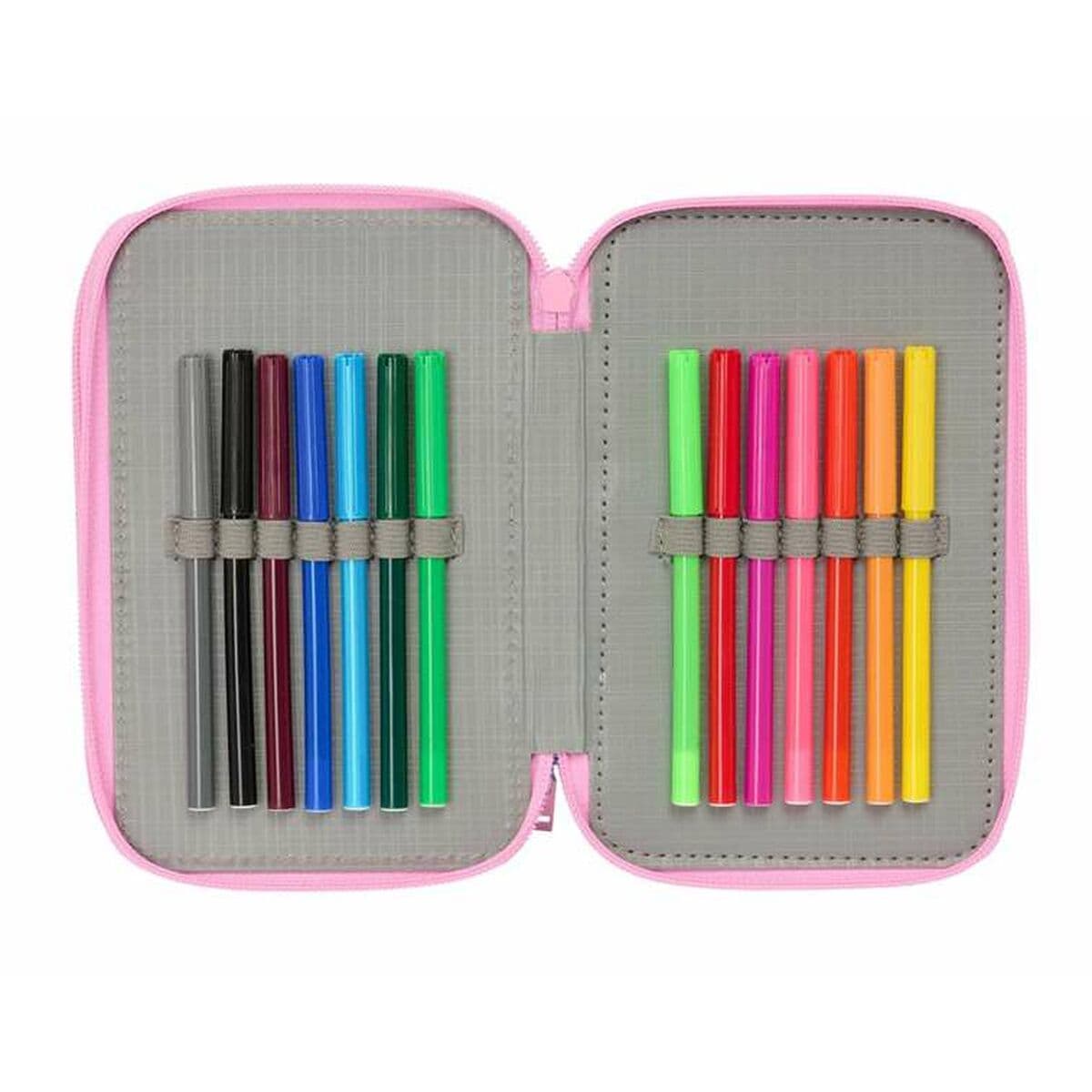 Trodijelna Pernica Frozen Plava 12,5 x 19,5 x 5,5 cm 37 Dijelovi - Image 12