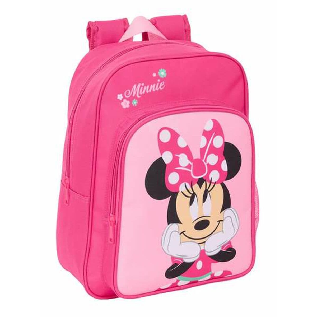 School Bag Minnie Mouse Blue Pink 26 x 34 x 11 cm