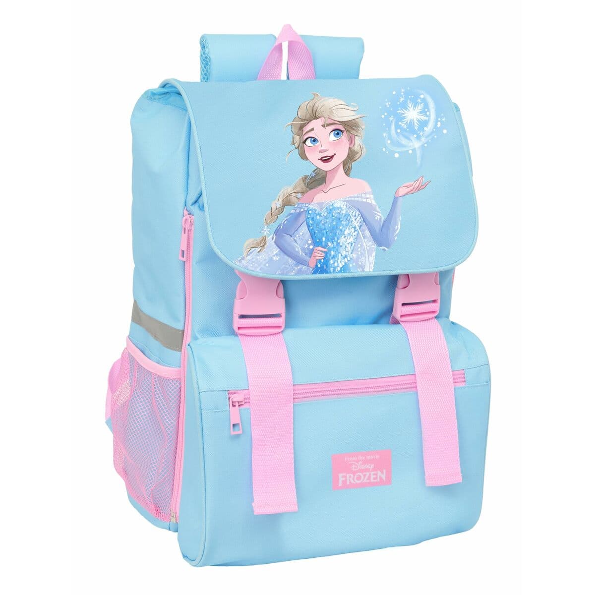 Schulrucksack Frozen Blau Rosa 18,5 x 41 x 15 cm - Image 5