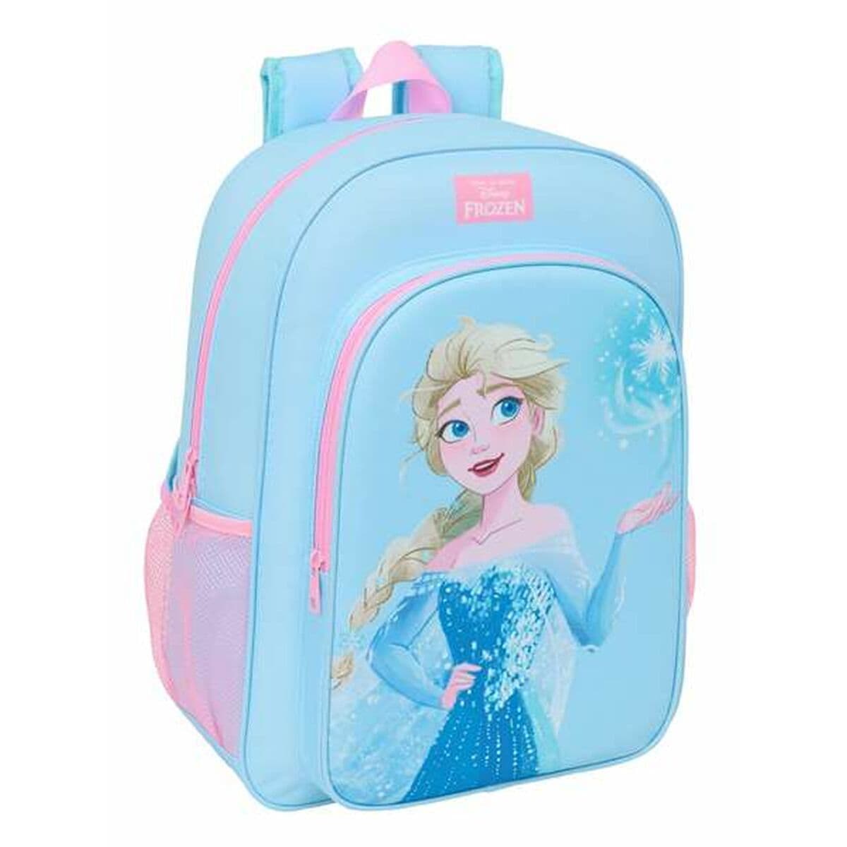 Schulrucksack Frozen Blau Rosa 33 x 42 x 14 cm