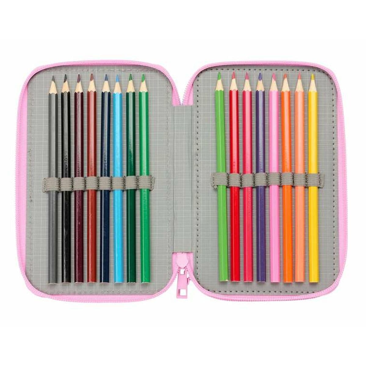 Trodijelna Pernica Gabby's Dollhouse Plava 12,5 x 19,5 x 5,5 cm 37 Dijelovi - Image 8