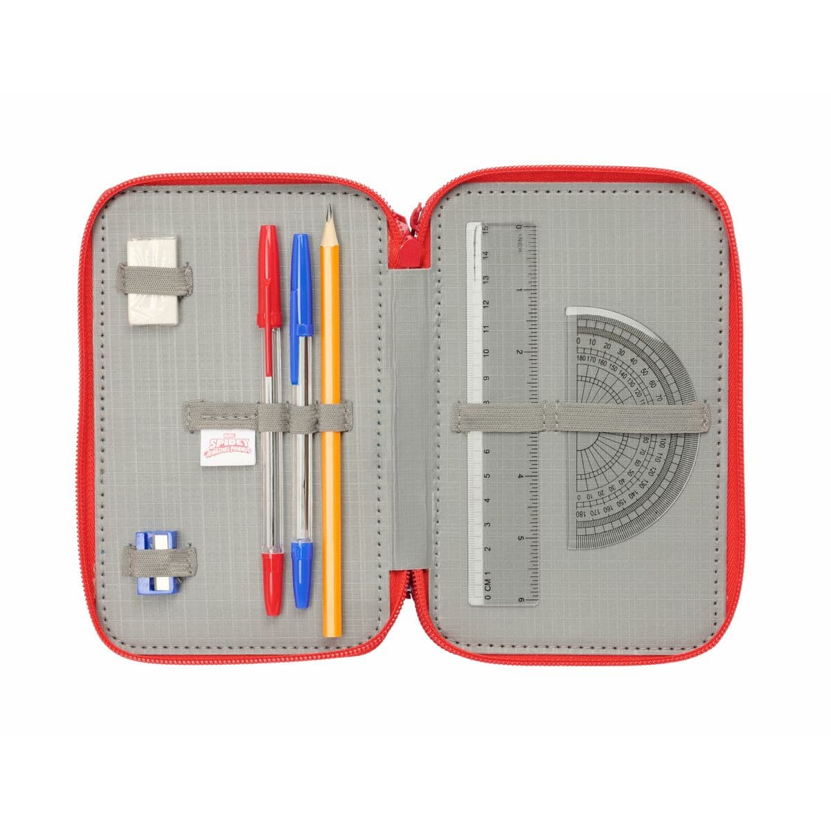 Trodijelna Pernica Spidey Plava 12,5 x 19,5 x 5,5 cm 37 Dijelovi - Image 5