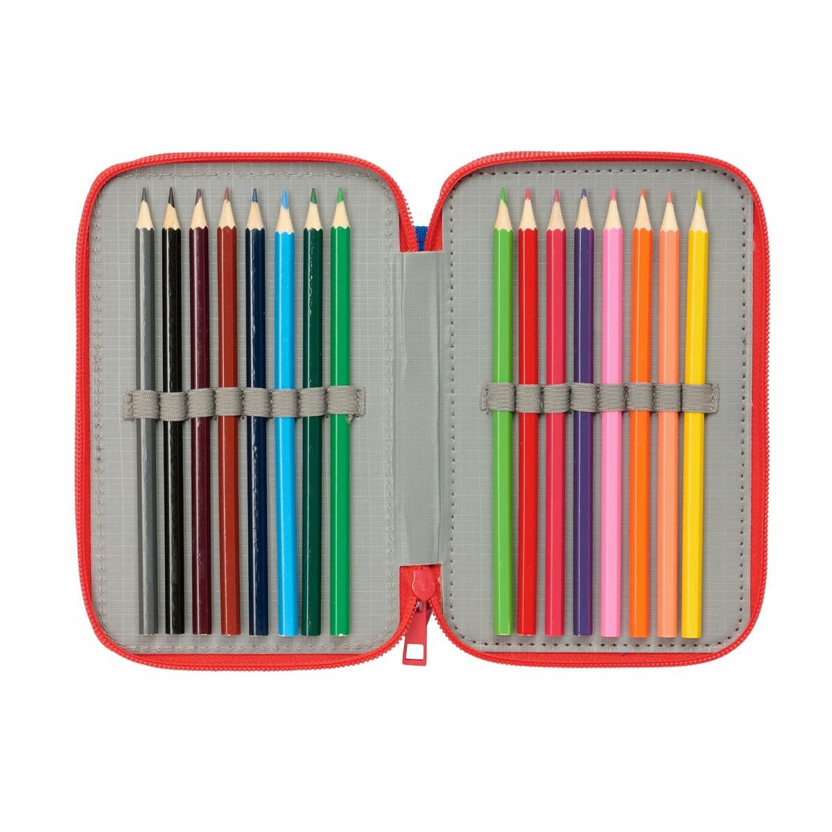 Trodijelna Pernica Spidey Plava 12,5 x 19,5 x 5,5 cm 37 Dijelovi - Image 6