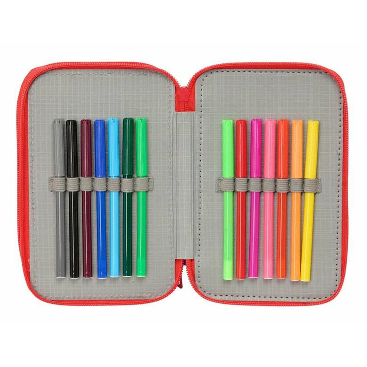 Trodijelna Pernica Spidey Plava 12,5 x 19,5 x 5,5 cm 37 Dijelovi - Image 12