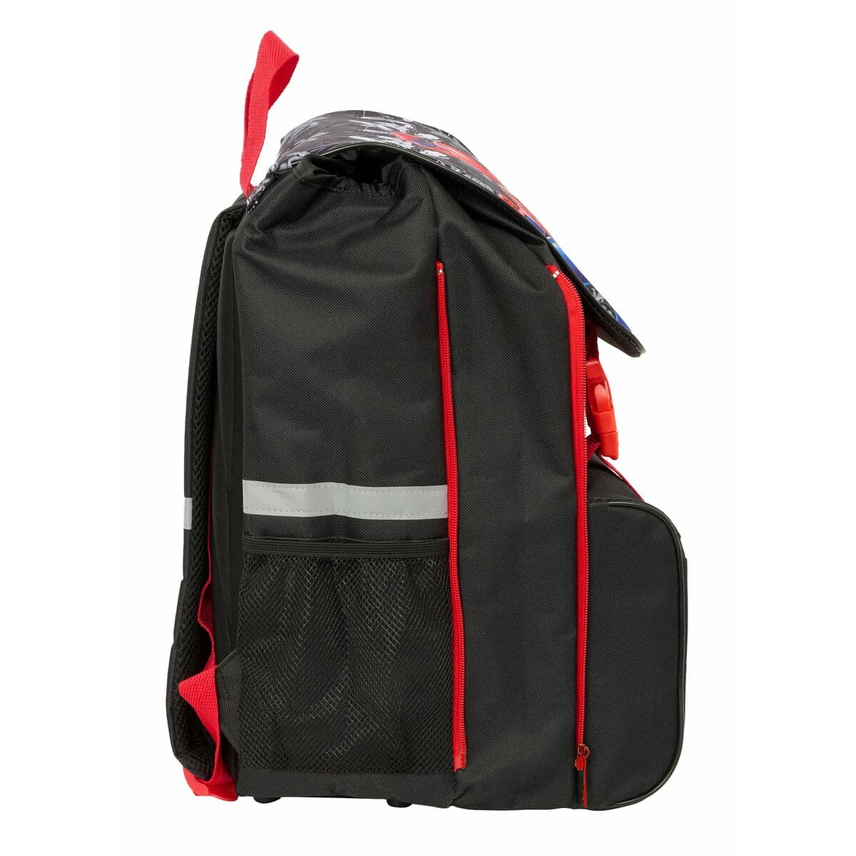 Mochila Escolar Spider-Man Negro Rojo 18,5 x 41 x 15 cm - Image 6