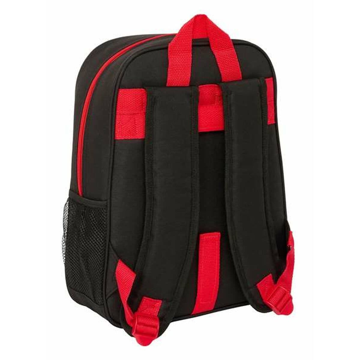 Mochila Escolar Spider-Man Negro Rojo 26 x 34 x 11 cm - Image 2