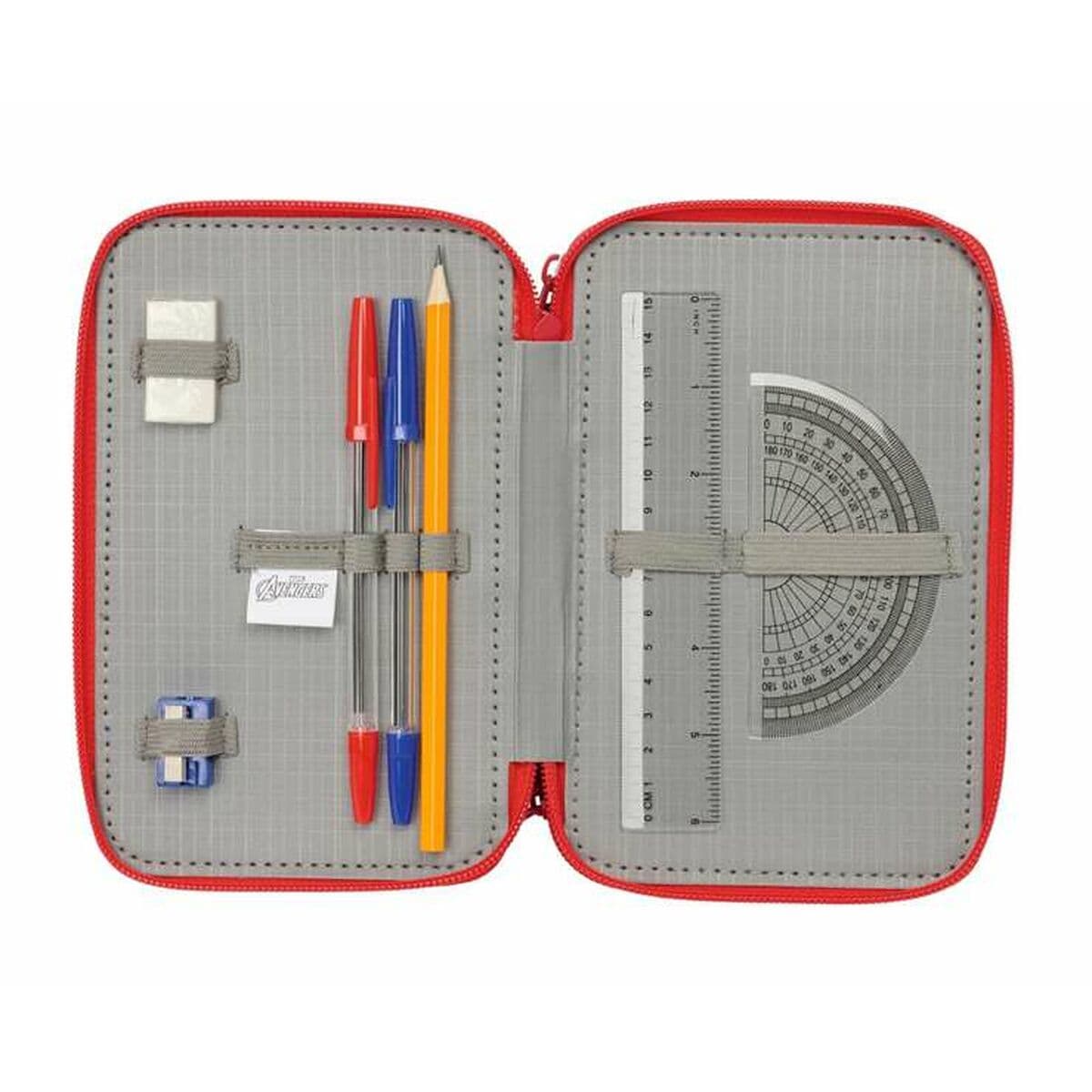 Penar Triplu The Avengers Bleumarin 12,5 x 19,5 x 5,5 cm 37 Piese - Image 7