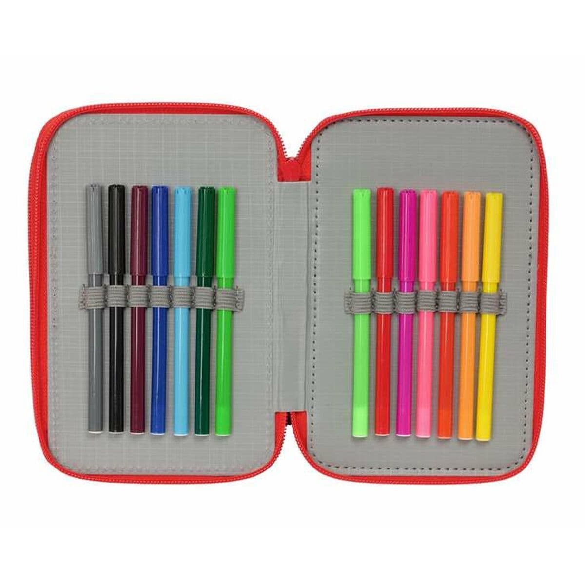 Penar Triplu The Avengers Bleumarin 12,5 x 19,5 x 5,5 cm 37 Piese - Image 9