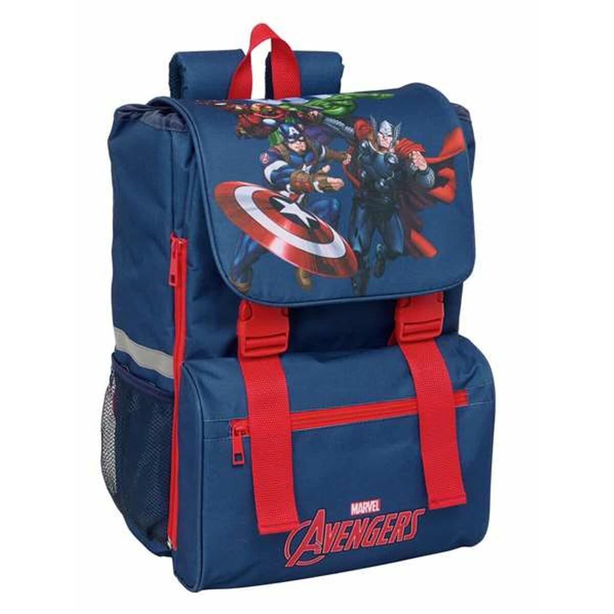 Mochila Escolar The Avengers Azul marino 18,5 x 41 x 15 cm