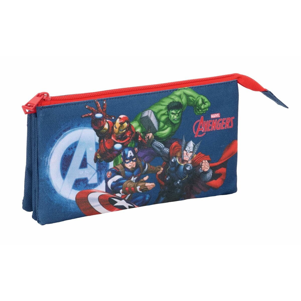 Triple Carry-all The Avengers Navy Blue 22 x 12 x 3 cm - Image 2