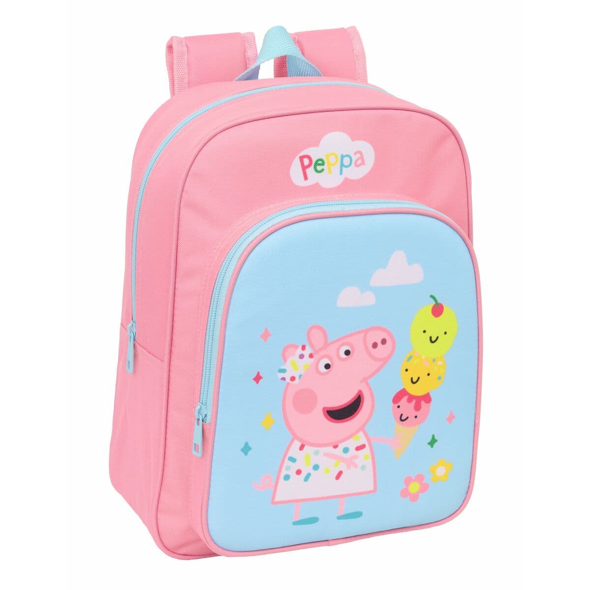 School Bag Peppa Pig Blue Pink 26 x 34 x 11 cm - Image 2