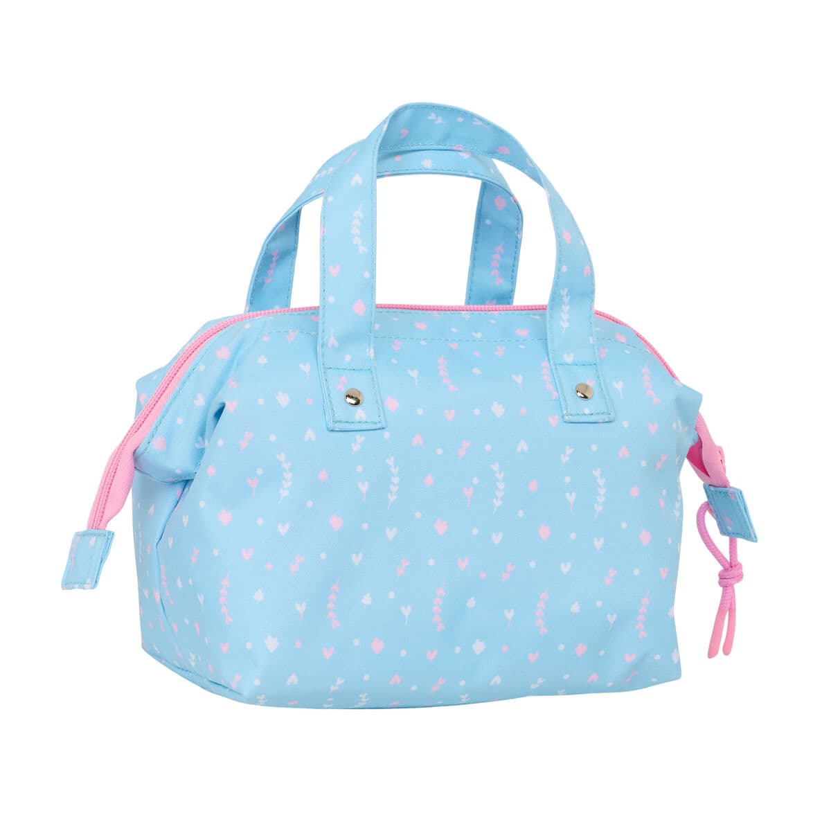 Neceser de Viaje BlackFit8 Smile Rosa Azul claro 26.5 x 17.5 x 12.5 cm - Image 2