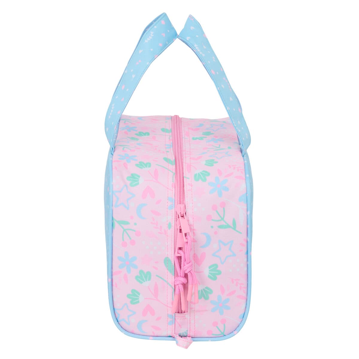 Reise-Toilettentasche BlackFit8 Smile Rosa Hellblau 31 x 14 x 19 cm - Image 4