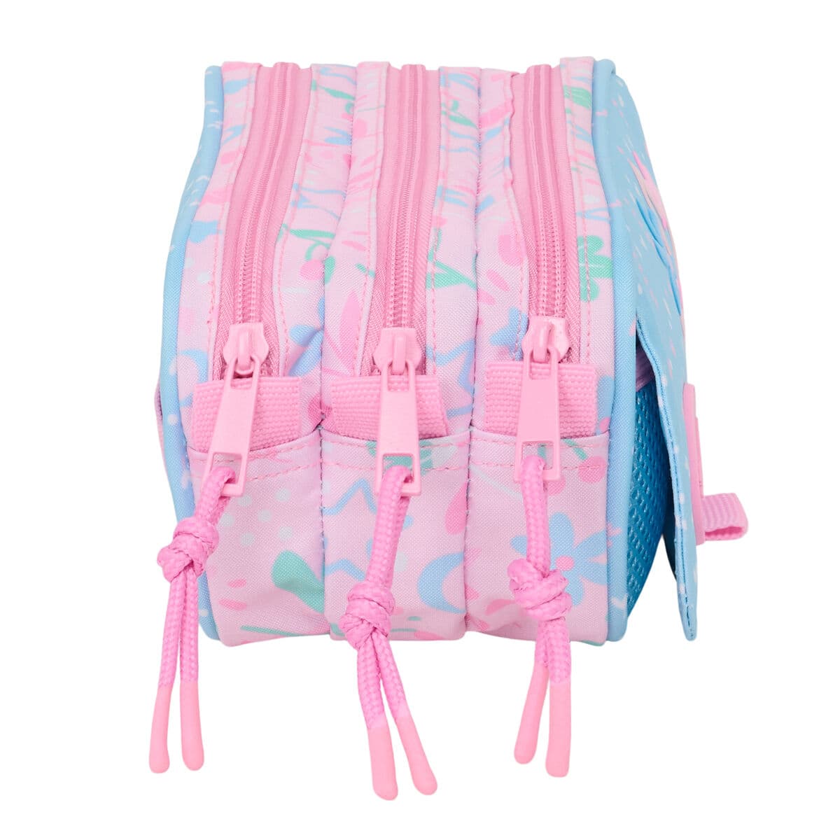 Triple Carry-all BlackFit8 Smile Pink Light Blue 21,5 x 10 x 8 cm - Image 3