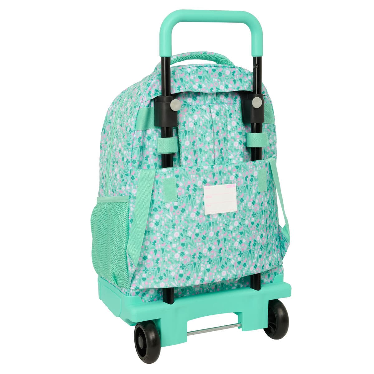 School Rucksack with Wheels Safta Cuore Mint 33 x 45 x 22 cm - Image 3