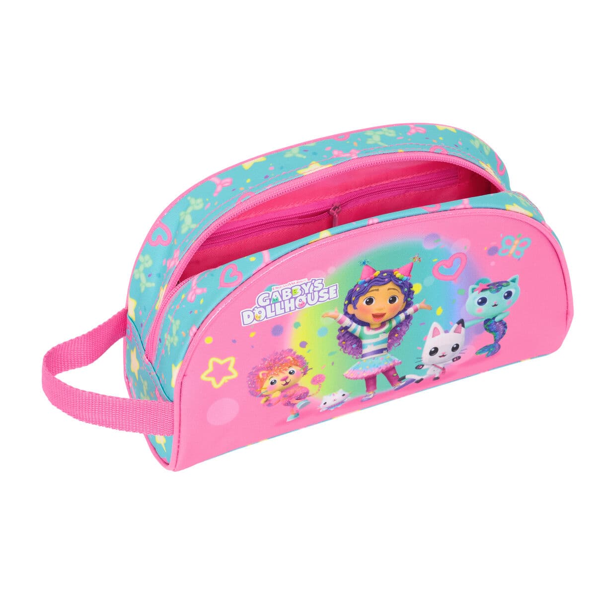Resenecessär Gabby's Dollhouse Confetti Rosa Turkos 26 x 16 x 9 cm - Image 2