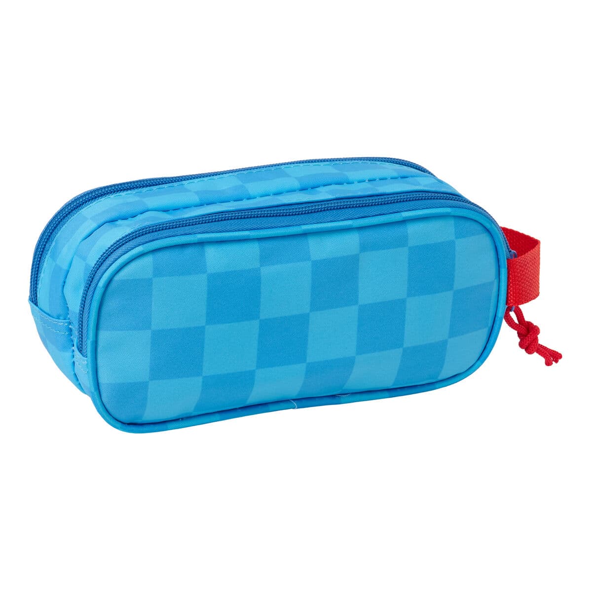 Trousse Fourre-Tout Double Mickey Mouse Clubhouse Bleu 21 x 8 x 6 cm 3D - Image 2