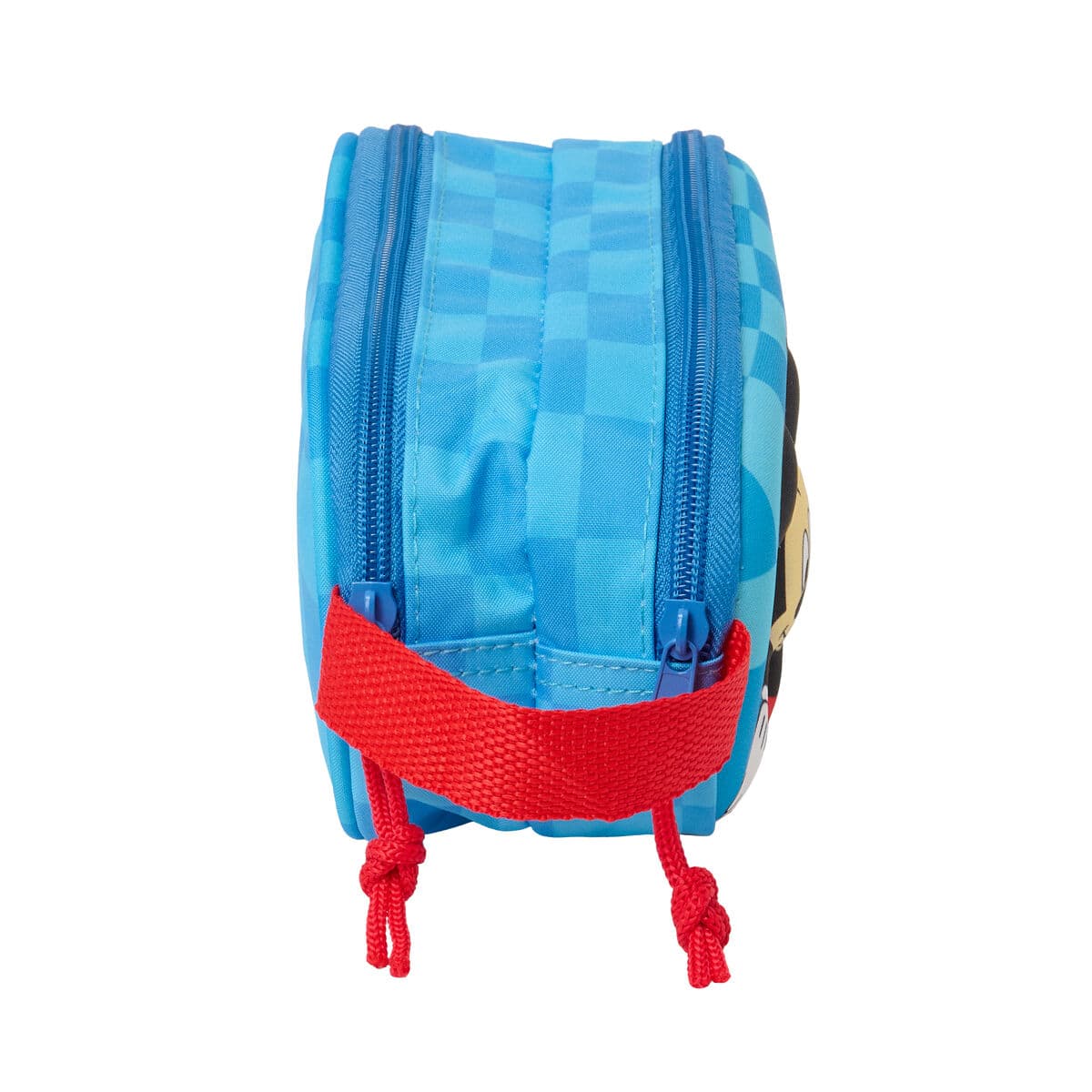 Trousse Fourre-Tout Double Mickey Mouse Clubhouse Bleu 21 x 8 x 6 cm 3D - Image 3