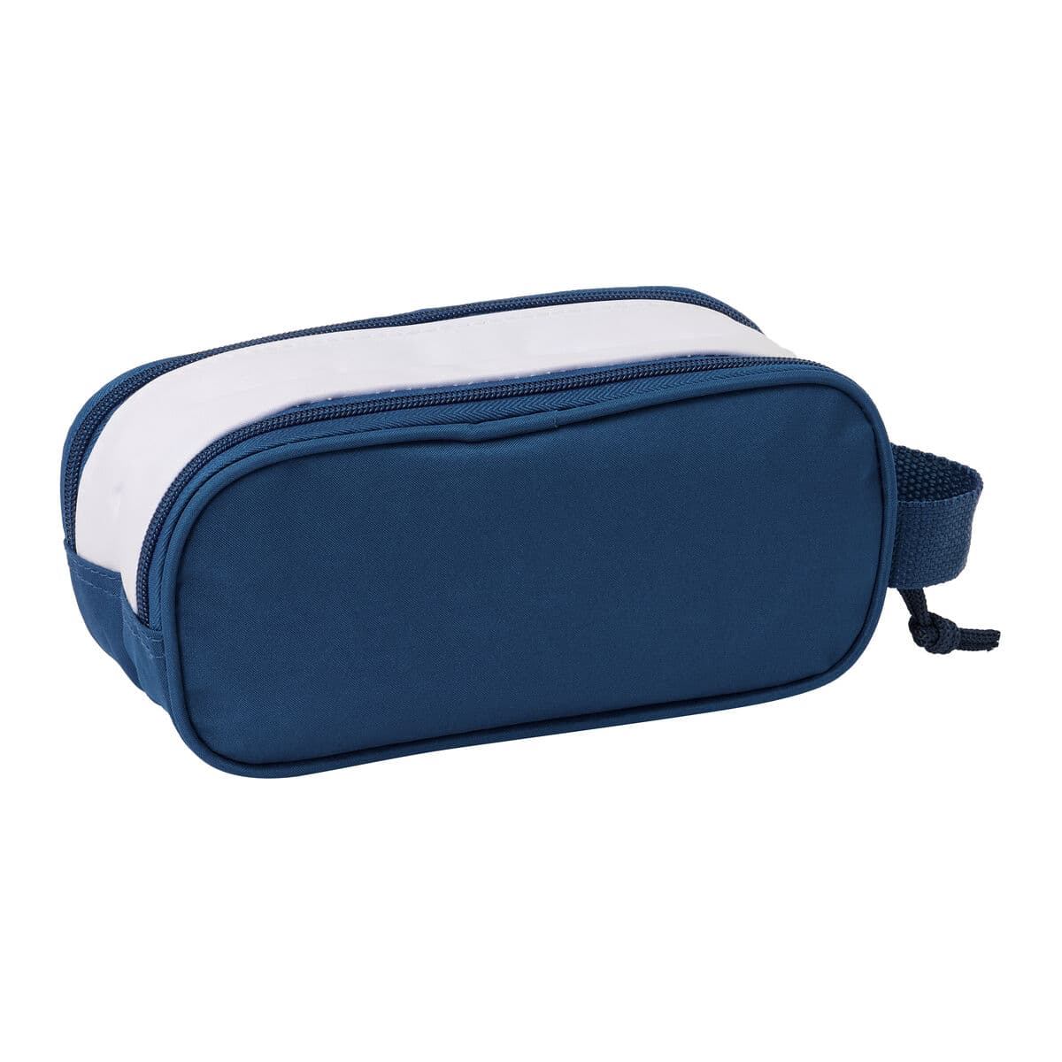 Trousse Fourre-Tout Double Real Madrid C.F. Noir 21 x 8 x 6 cm 3D - Image 2