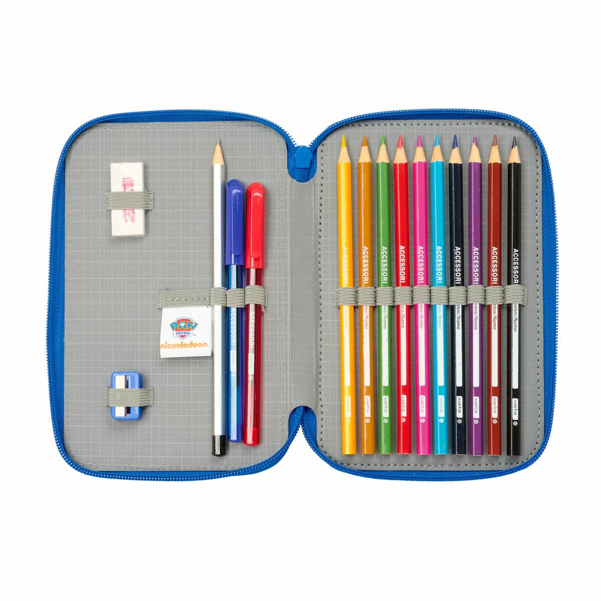 Creion dublu The Paw Patrol Cool Albastru Roșu 12.5 x 19.5 x 4 cm 29 Piese - Image 2