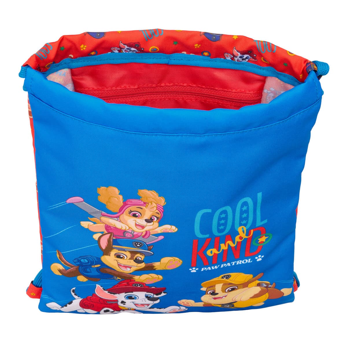 Bolsa Mochila con Cuerdas The Paw Patrol Cool Azul Rojo 26 x 34 x 1 cm - Image 3