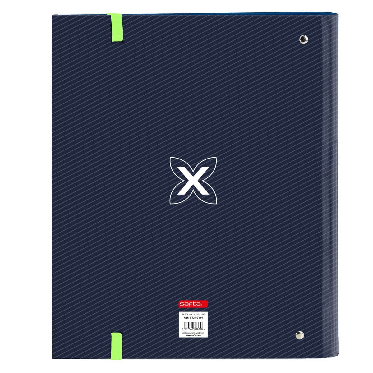 Ring binder Munich Blue indigo Blue 27 x 32 x 3.5 cm - Image 2