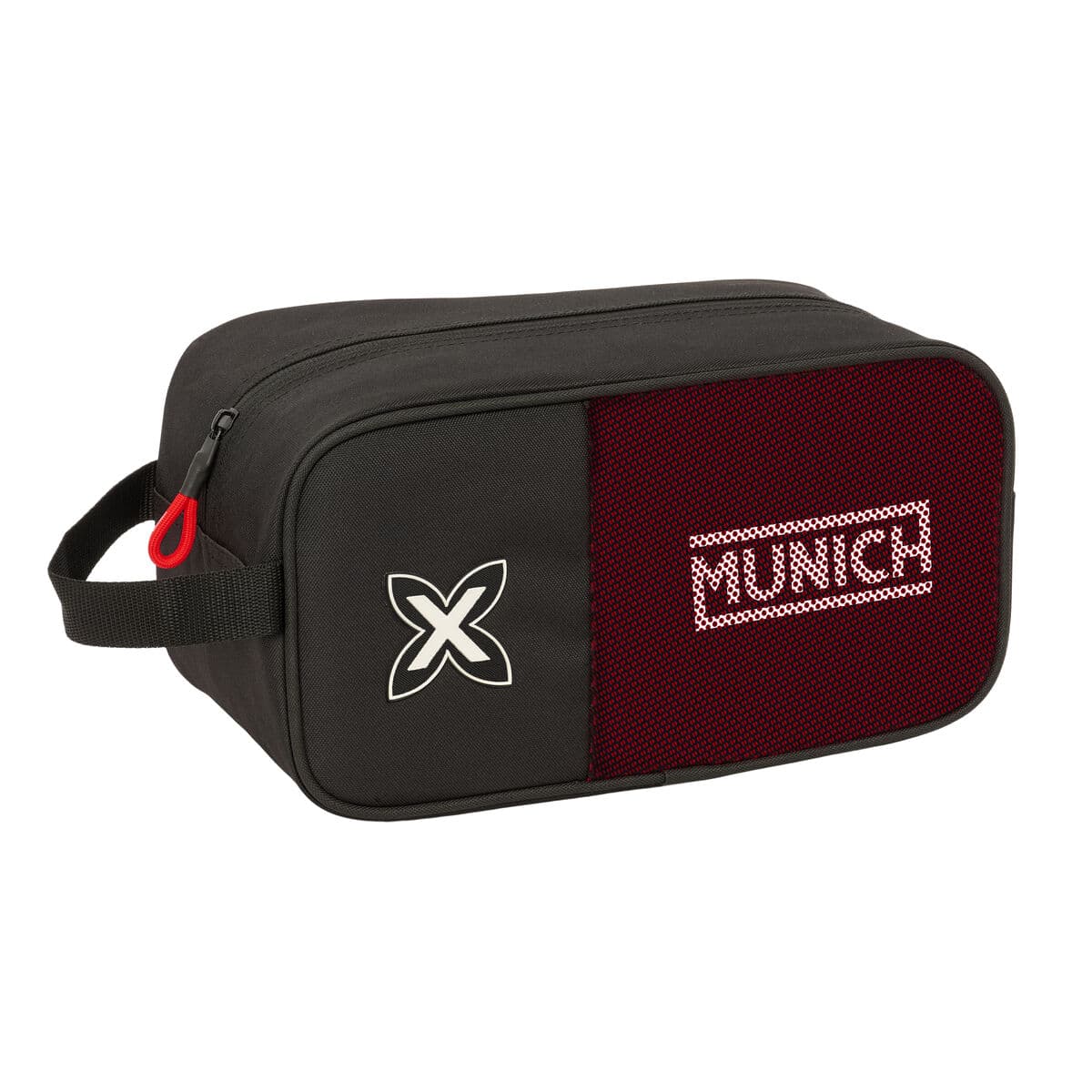 Zapatillero de Viaje Munich Vulcan Negro 29 x 15 x 14 cm