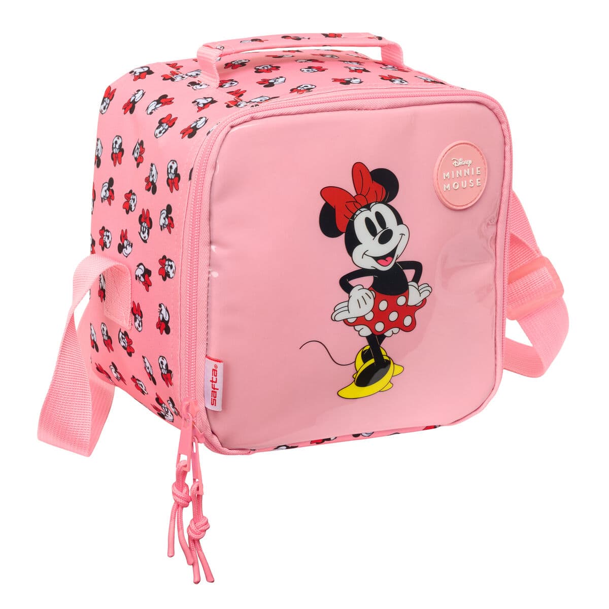 Portameriendas Térmico Minnie Mouse Beach Rosa 20 x 20 x 15 cm