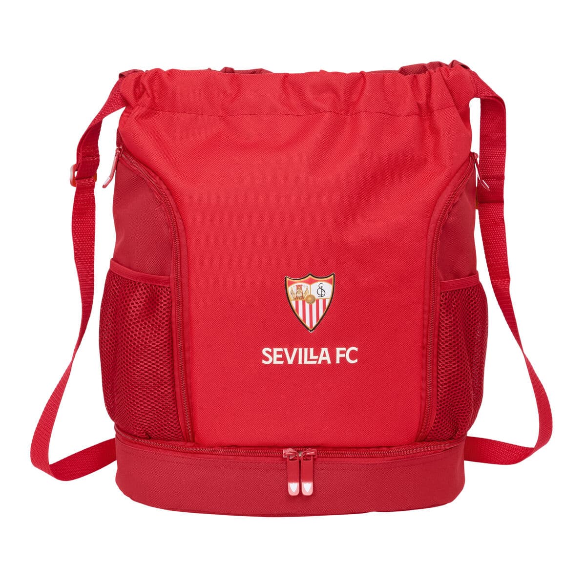Bolsa Mochila con Cuerdas Sevilla Fútbol Club Rojo 35 x 40 x 1 cm